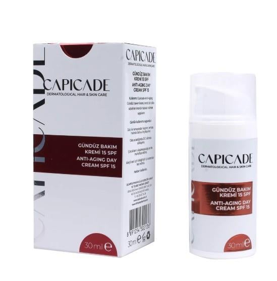CAPİCADEYÜZ GÜNEŞ ÜRÜNLERİCapicade Anti-Aging Gündüz Bakım Kremi SPF15 30 ml