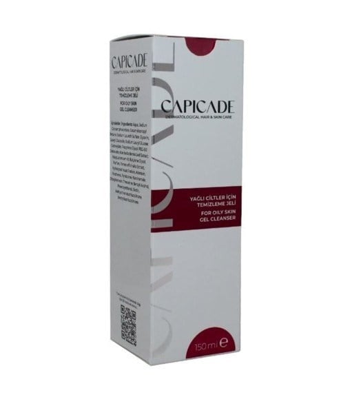 CAPİCADEYÜZ TEMİZLEYİCİLERCapicade Anti Acne Yağlı Ciltler İçin Temizleme Jeli 150 ml