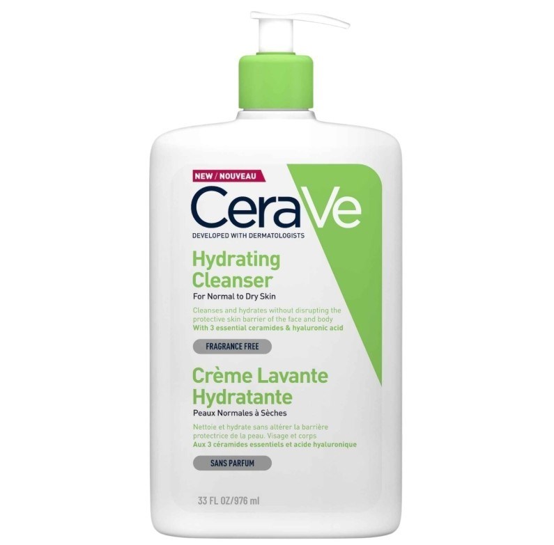 CERAVEYÜZ TEMİZLEYİCİLERCeraVe Hydrating Cleanser Nemlendiren Temizleyici 976 ml