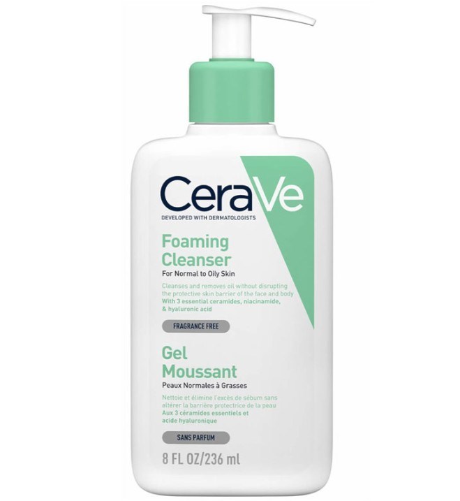 CERAVEYÜZ TEMİZLEYİCİLERCeraVe Normal Ve Yağlı Ciltler İçin Köpüren Temizleyici 236 ml