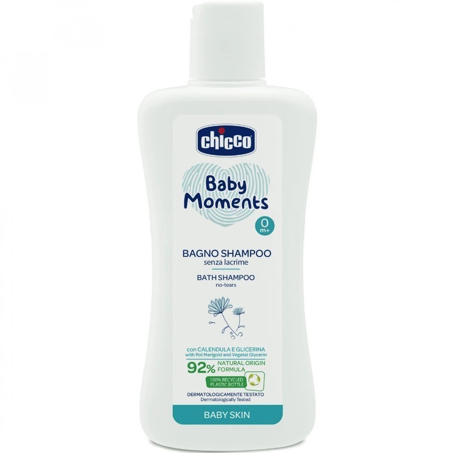 CHICCOBEBEK VE ÇOCUK ŞAMPUANLARIChicco Baby Moments Doğal Saç Ve Vücut Şampuanı 200 ml