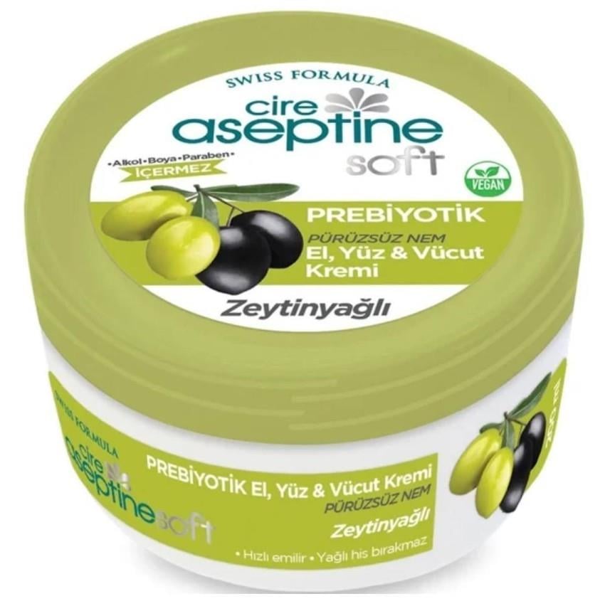 CİRE ASEPTİNENEMLENDİRİCİLERCire Aseptine Soft Zeytin Yağlı Prebiyotik Krem 200 ml