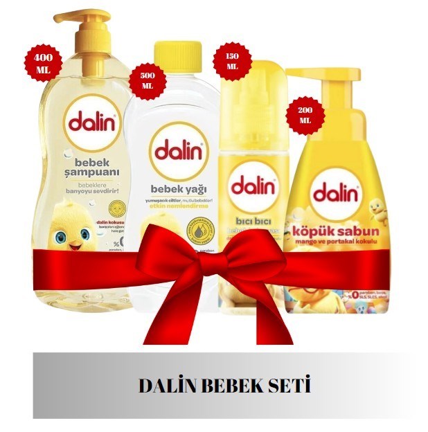 DALİNBEBEK VE ÇOCUK CİLT TEMİZLEME ÜRÜNLERİDalin Bebek Seti