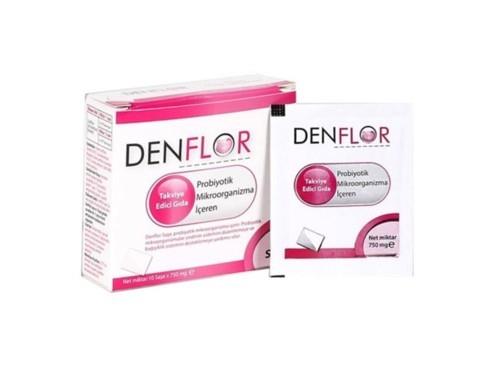 DENFLORPROBİYOTİKLERDenflor Probiyotik 10 Saşe