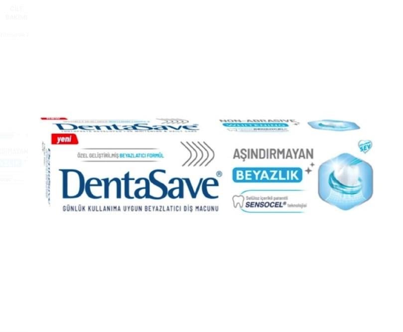 DentasaveDİŞ MACUNLARIDentaSave Aşındırmayan Beyazlık Diş Macunu 75 ml