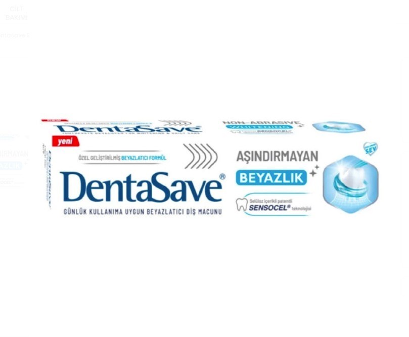 DentasaveDİŞ MACUNLARIDentaSave Aşındırmayan Beyazlık Diş Macunu 75 ml