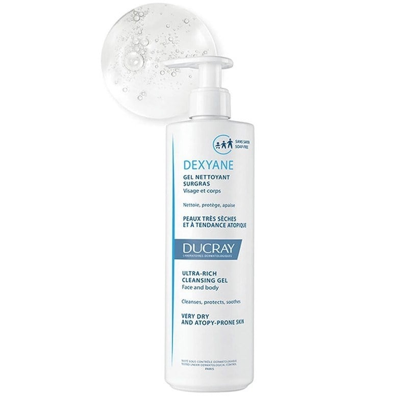 DUCRAYYÜZ TEMİZLEYİCİLERDucray Dexyane Ultra Rich Cleansing Gel 400 ml