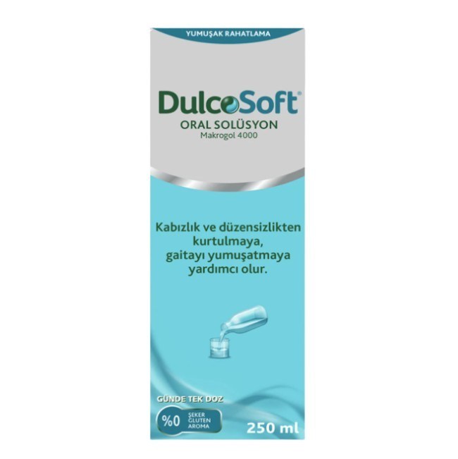 DULCOSOFTVİTAMİN-MİNERALLERDulcosoft Oral Solüsyon Makrogol 4000 250 ml