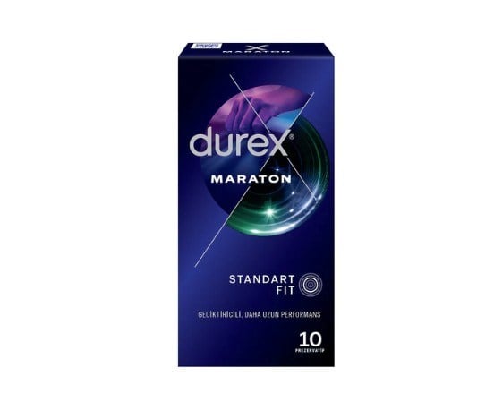 DUREXPREZERVATİFLERDurex Maraton Geciktiricili Prezervatif 10'lu