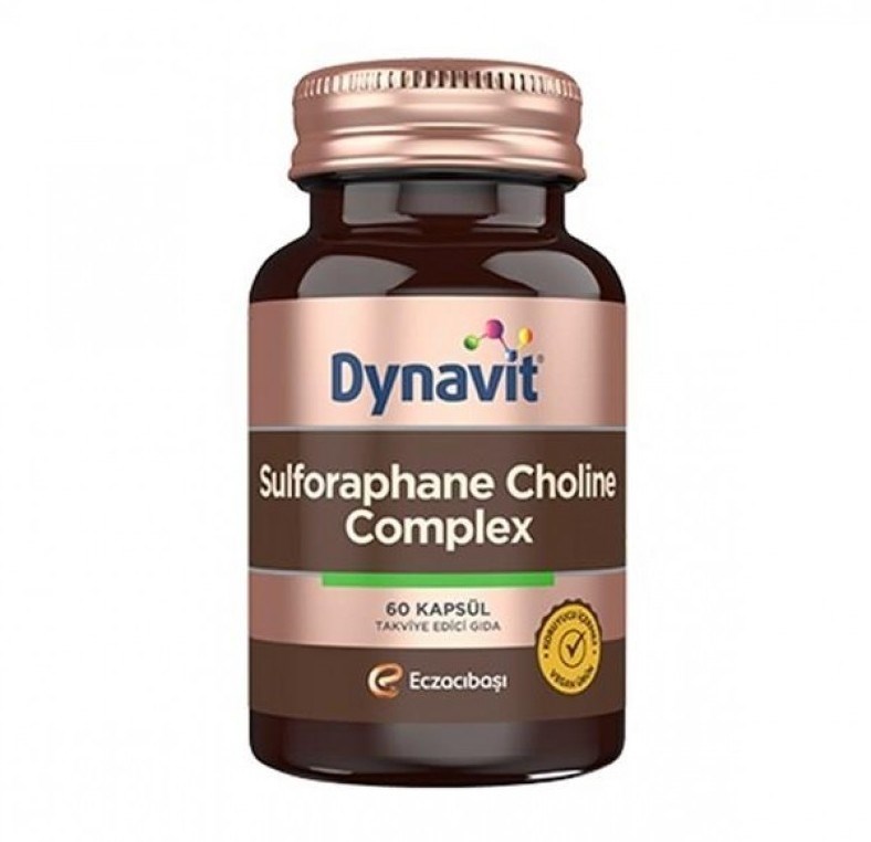 DYNAVİTBİTKİSEL ÜRÜNLERDynavit Sulforaphane Choline Complex 60 Tablet
