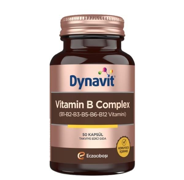 DYNAVİTVİTAMİN-MİNERALLERDynavit Vitamin B Complex 50 Kapsül