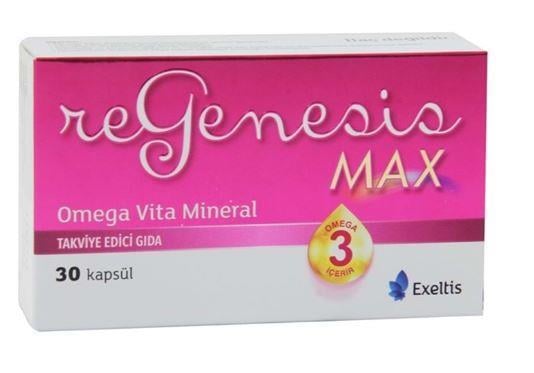 EXELTİSVİTAMİN-MİNERALLERRegenesis Max Omega Vita Mineral 30 Kapsül