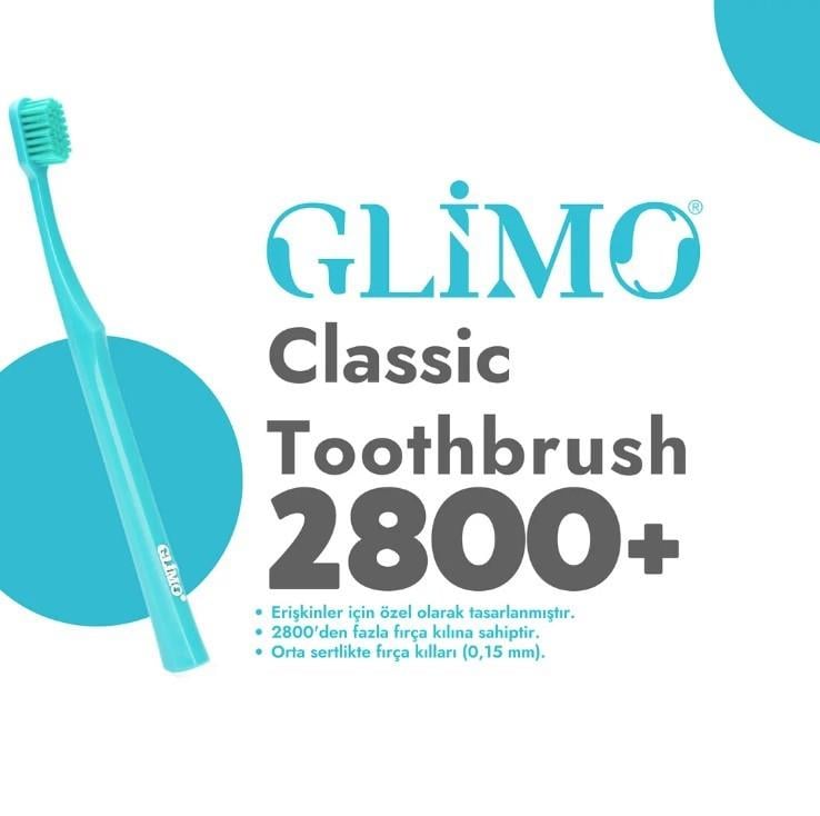 GLİMODİŞ FIRÇALARIGlimo Classic Medium 2800+ Diş Fırçası