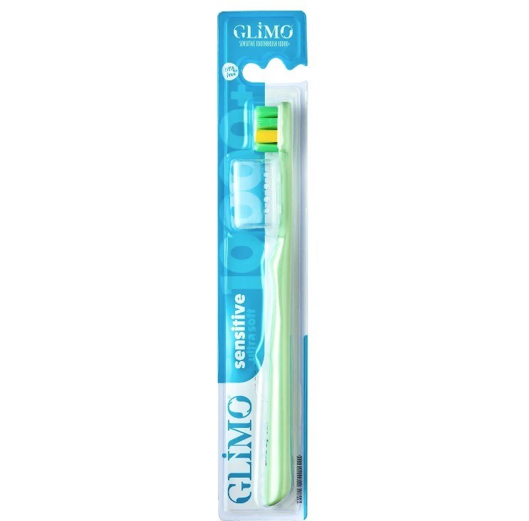 GLİMODİŞ FIRÇALARIGlimo Sensitive Diş Fırçası 10000+ Ultra Soft Yeşil