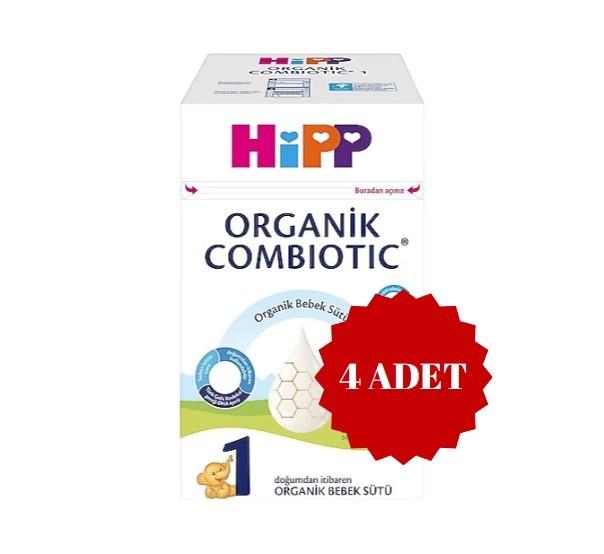 HİPPBEBEK MAMALARIHipp Organik Combiotic Bebek Sütü 1 Numara 800 gr 4 Adet
