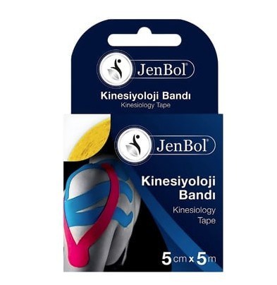 JENBOLSPORCU BESİN TAKVİYELERİJenbol Kinesiology Tape Ağrı Bandı 5 cm x 5 m - Sarı