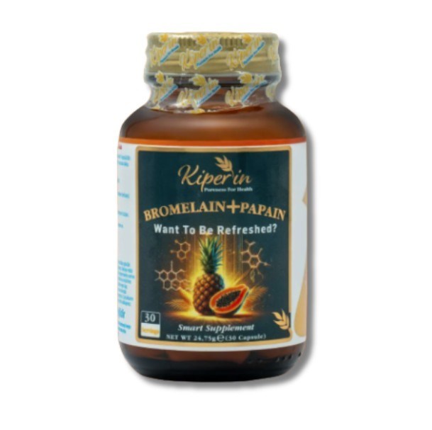 KİPERİNVİTAMİN-MİNERALLERKiperin Bromelain+ Papain 30 Kapsül
