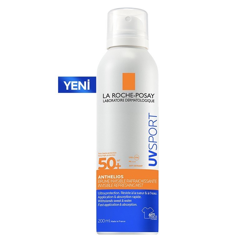LA ROCHE POSAYYÜZ GÜNEŞ ÜRÜNLERİLa Roche Posay Anthelios UVSPORT SPF50+ Güçlü Güneş Koruyucu Sprey 200 ml