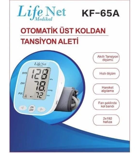 LİFENETTANSİYON ALETLERİLife Net KF-65A Koldan Dijital Tansiyon Aleti