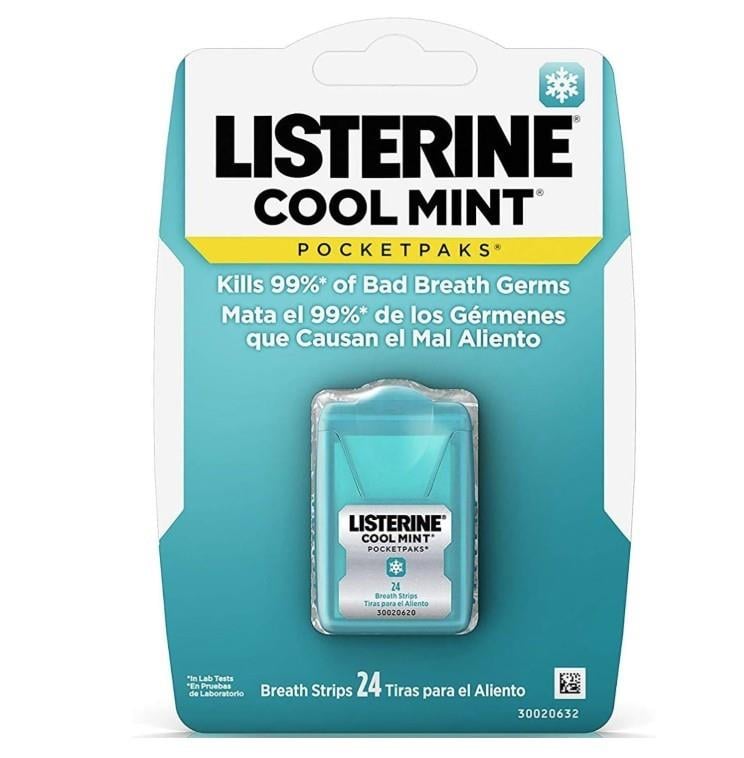 LİSTERİNEDİŞ MACUNLARIListerine Cool Mint Pocketpaks 24'lü