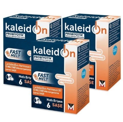 MENARINIPROBİYOTİKLERKaleidon Probiyotik Fast Melt Formula 6 Saşe 3lü