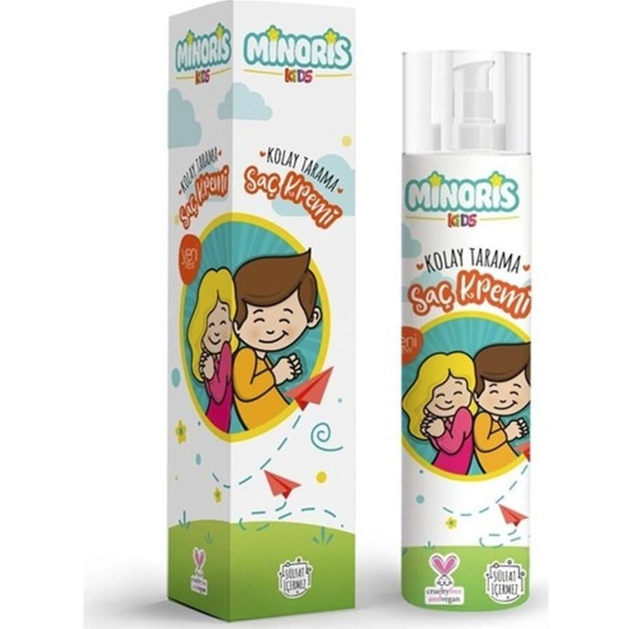 MİNORİSBEBEK VE ÇOCUK ŞAMPUANLARIMinoris Kids Organik Kolay Tarama Saç Kremi 200 ml