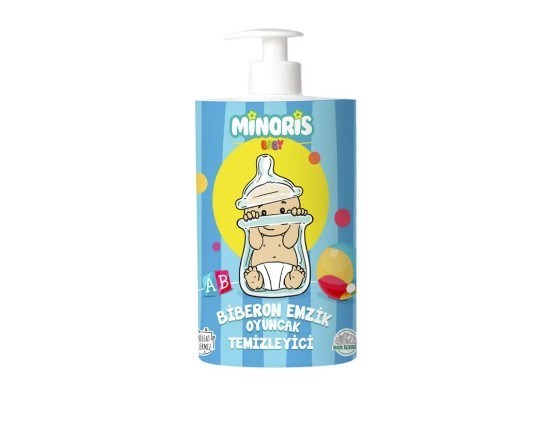 MİNORİSEV BAKIM Minoris Organik Biberon Emzik Temizleyici 500 ml