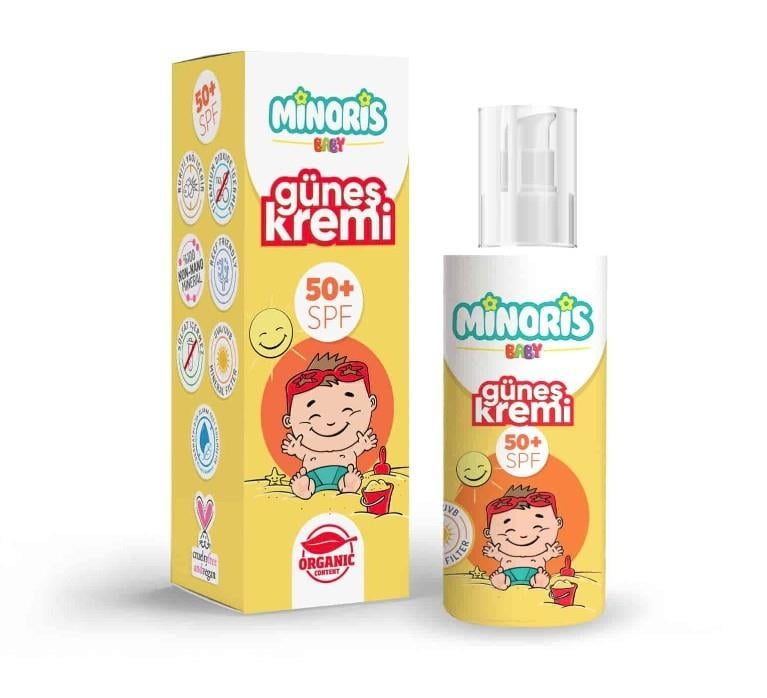 MİNORİSGÜNEŞ ÜRÜNLERİMinoris Baby Organik Güneş Koruyucu Sprey Krem Spf 50 150ml