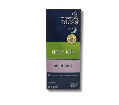 MOMMY'S BLİSSBİTKİSEL ÜRÜNLERMommy's Bliss Night Time Gripe Water 120 ml
