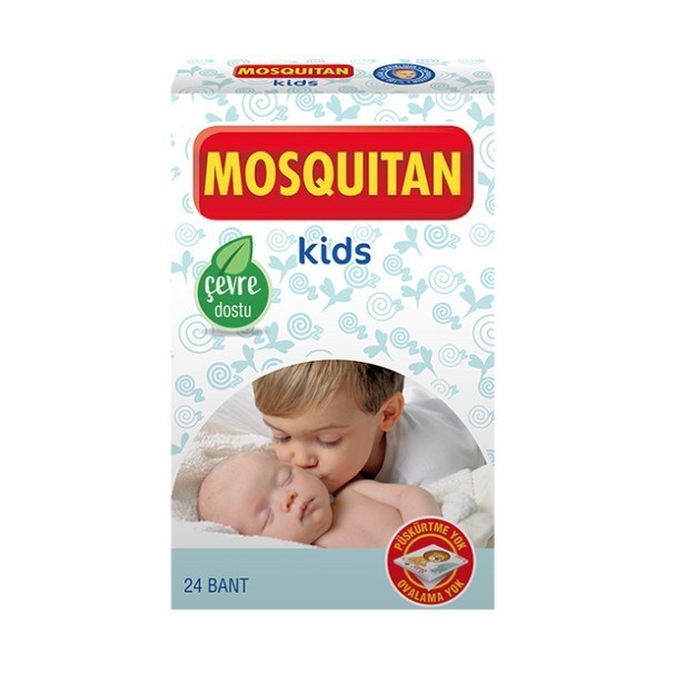 MosquitanEV BAKIM Mosquitan Kids Çocuk Haşere Karşıtı Bant 24'lü