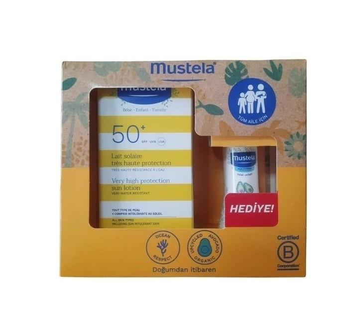 MUSTELAGÜNEŞ ÜRÜNLERİMustela Güneş Losyonu SPF50 100 ml + Mustela Hydra Bebe 50 ml