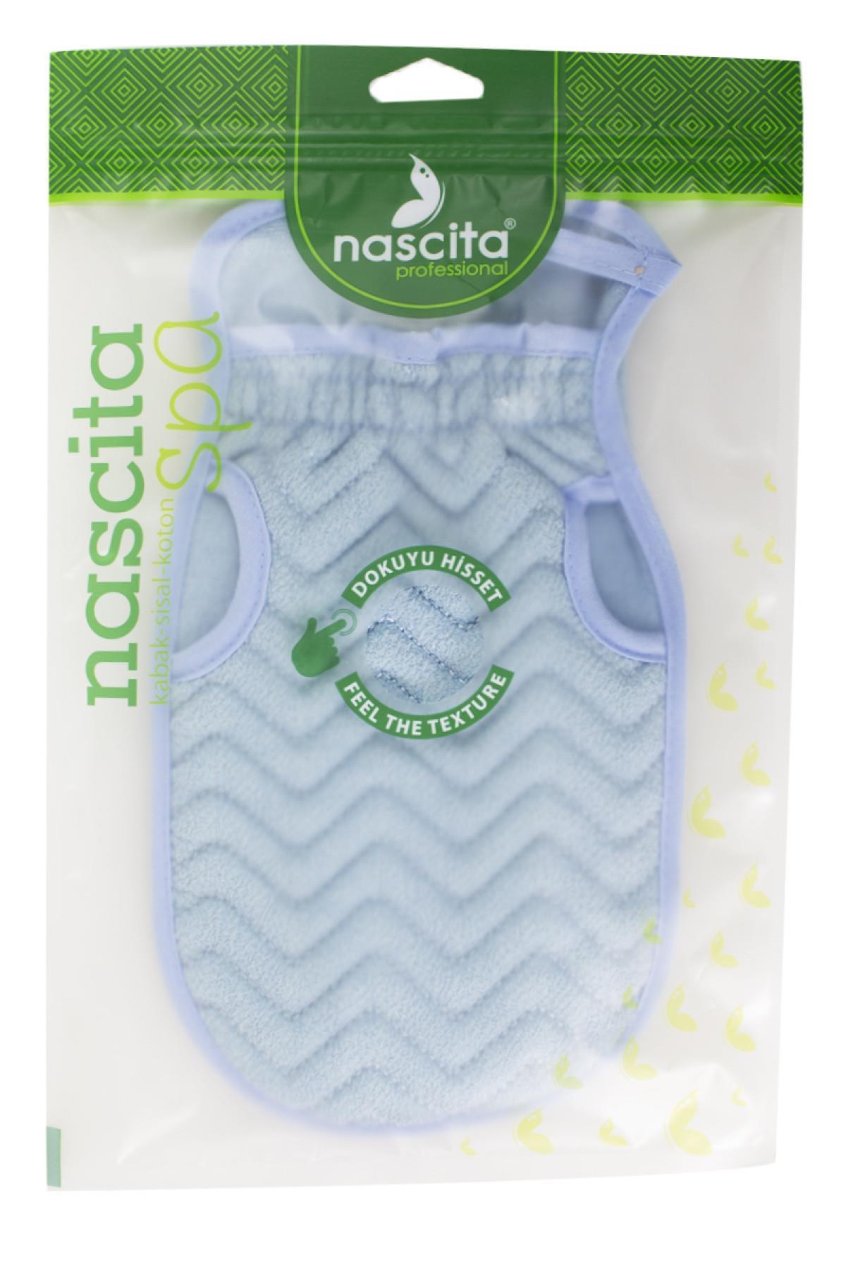 NascitaBANYO ÜRÜNLERİNascita Koton Banyo Kesesi Mavi