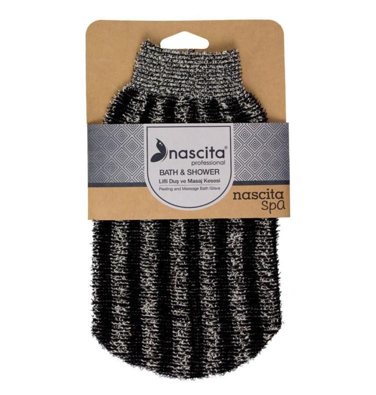 NascitaBANYO ÜRÜNLERİNascita Lastikli Duş Kesesi Siyah - 24