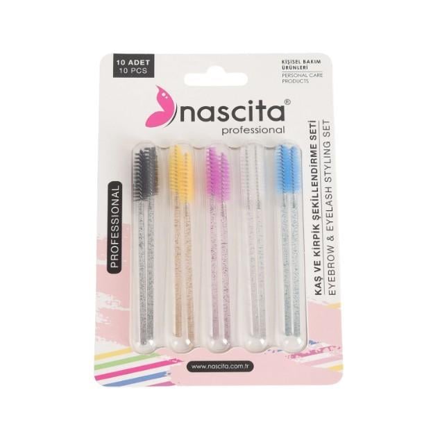 NascitaKAŞ & KİRPİK ÜRÜNLERİNascita Maskara Seti Simli, 10 Adet