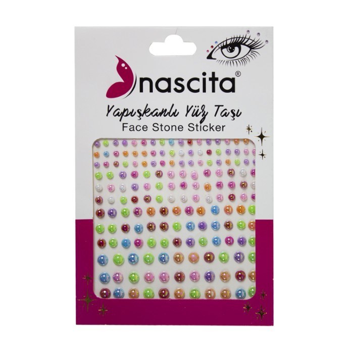 NascitaKOZMETİKNascita Yapışkanlı Yüz Taşı Renkli