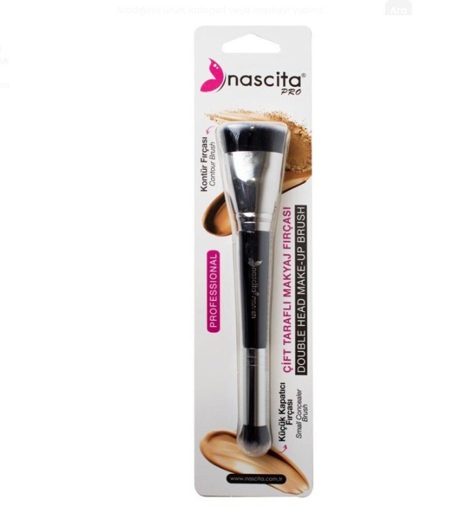 NascitaMAKYAJ ÜRÜNLERİNascita Çift Taraflı Makyaj Fırçası (Kontür & Kapatıcı) - 491