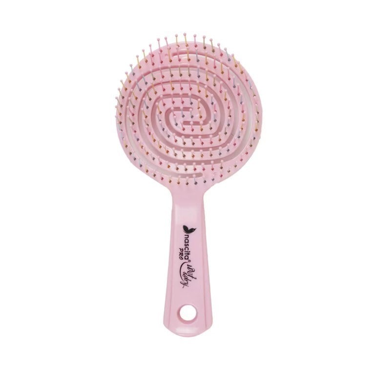 NascitaSAÇ FIRÇALARI / TARAKLARNascita 3D Flexi Kontrol Açma Tarama Saç Fırçası Pembe