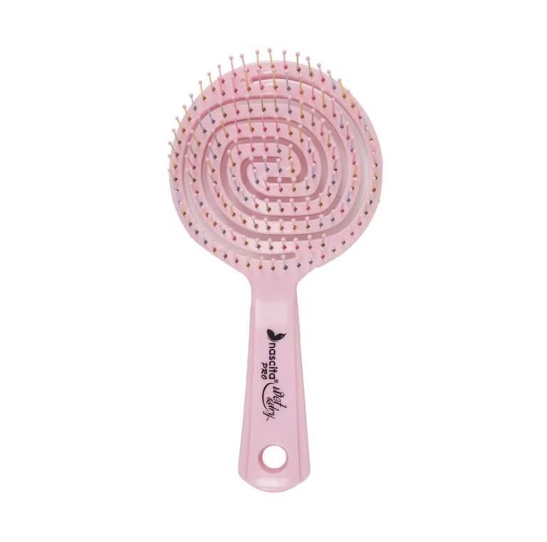 NascitaSAÇ FIRÇALARI / TARAKLARNascita 3D Flexi Kontrol Açma Tarama Saç Fırçası Pembe