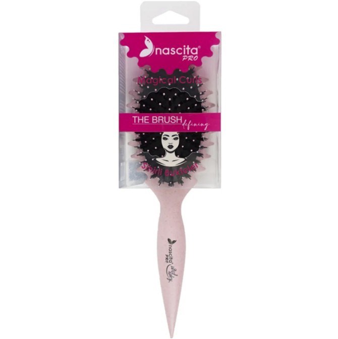 NascitaSAÇ FIRÇALARI / TARAKLARNascita Magical Curl Bukle Belirginleştirici Saç Fırçası Pembe - 52