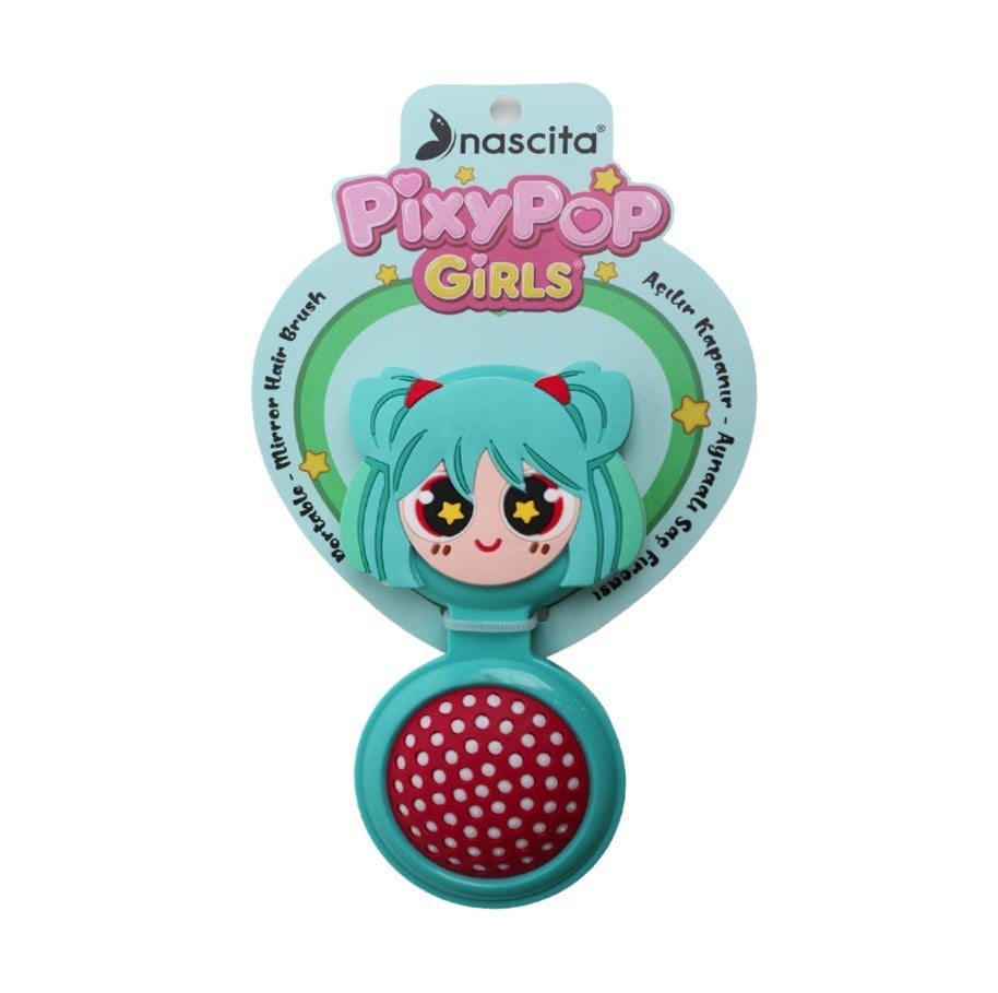NascitaSAÇ FIRÇALARI / TARAKLARNascita Pixy Pop Girls Zuzu Saç Fırçası - Asi Rock Yıldızı