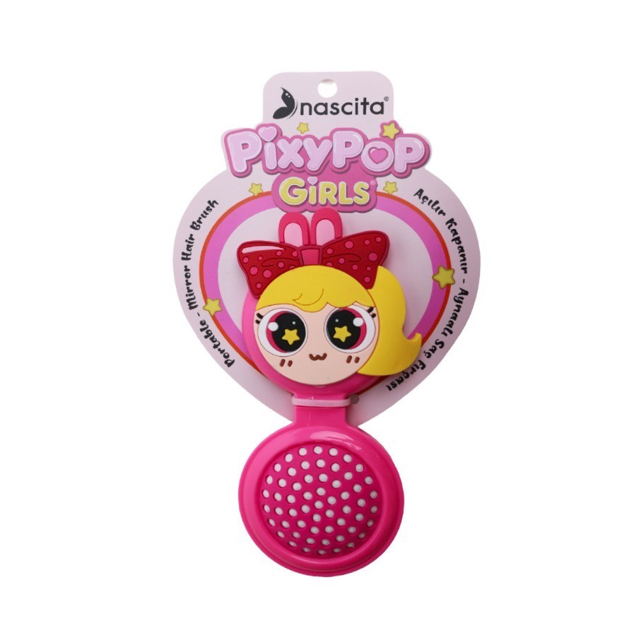 NascitaSAÇ FIRÇALARI / TARAKLARNascita Pixy Pop Girls Lulu Saç Fırçası - Pembe Güç