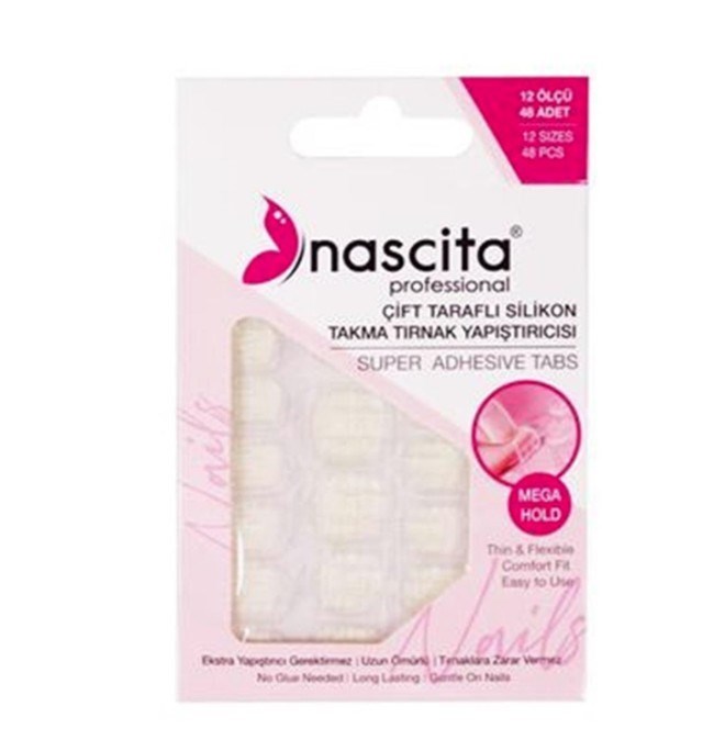 NascitaTIRNAK ÜRÜNLERİNacita Şeffaf Sticker Tırnak Yapıştırıcısı - 07