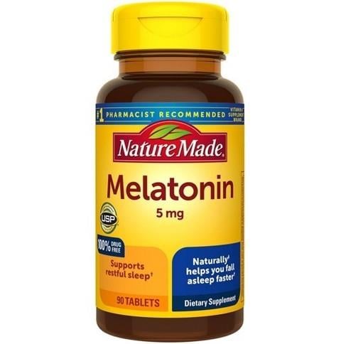 Nature MadeBİTKİSEL ÜRÜNLERNature Made Melatonin 5 mg 90 Tablet