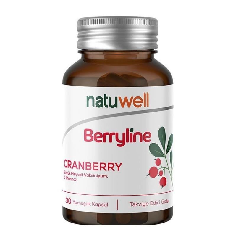 NatuwellVİTAMİN-MİNERALLERNatuwell Berryline Cranberry 30 Yumuşak Kapsül