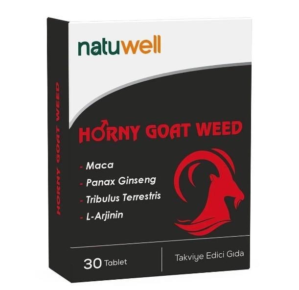 NatuwellVİTAMİN-MİNERALLERNatuwell Horny Goat Weed 30 Tablet