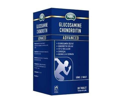 NBLKOLAJENLERNBL Glucosamine Chondroitin Advanced 60 Tablet 