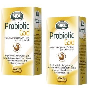 NBLPROBİYOTİKLERNBL Probiotic Gold 20 Stick Saşe 2'li