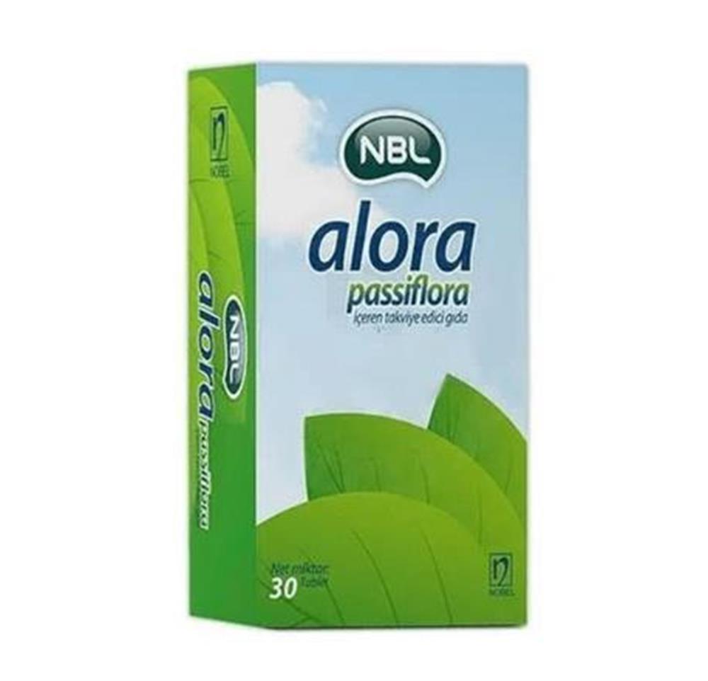 NBLVİTAMİN-MİNERALLERAlora Ultra Passiflora 30 Tablet