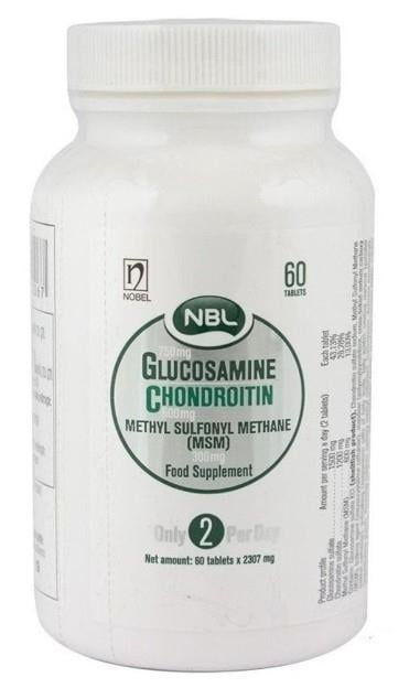 NBLVİTAMİN-MİNERALLERNBL Glukozamin Kondroitin MSM 60 Tablet