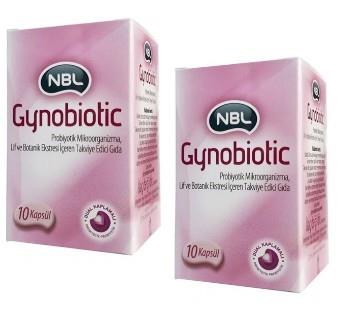 NBLVİTAMİN-MİNERALLERNBL Gynobiotic 10 Kapsül 2'li